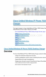 Cisco 7925G - Unified Wireless IP Phone VoIP Посібник користувача