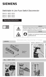 Siemens 3NJ412 3BF01-0RC0 Series Mode d'emploi