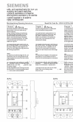 Siemens 3VF 5 Manuale di istruzioni per l'uso