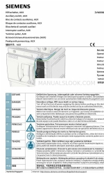 Siemens 3VM9988-0AA13 Gebruiksaanwijzing