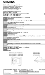 Siemens 3VT Series Panduan Petunjuk Pengoperasian