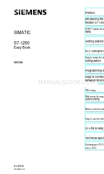 Siemens SIMATIC S7-1200 Manual