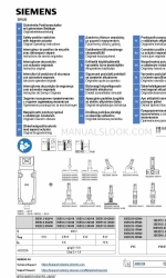 Siemens SIRIUS 3SE5000-0AV02 オリジナル取扱説明書