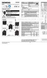 Siemens SIRIUS 3SE5250 Series Manuale