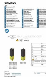 Siemens SIRIUS 3SE6315 BB0 Series Оригінальна інструкція з експлуатації