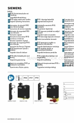 Siemens SIRIUS 3SE6415-1 B0 Series オリジナル取扱説明書