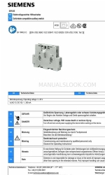 Siemens SIRIUS 3TY7561-1UA00 Gebruiksaanwijzing