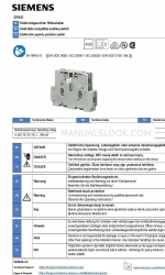 Siemens SIRIUS 3TY7561-1UA00 Gebruiksaanwijzing