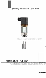 Siemens SITRANS LVL100 Інструкція з експлуатації Посібник з експлуатації