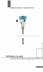 Siemens SITRANS LVL200E 사용 설명서