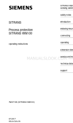 Siemens Sitrans WM100 Manual de Instruções