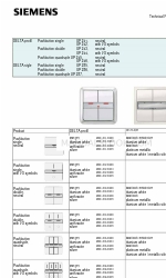 Siemens UP 241 Informations techniques sur les produits