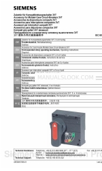 Siemens VT250 Installation Instructions Manual