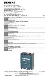 Siemens VT250 Manual de Instruções