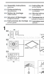 Siemens EC612PB80E Assembly Instructions Manual