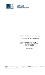 Cisco 7942G - Unified IP Phone VoIP ユーザーマニュアル