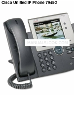 Cisco 7945G - Unified IP Phone VoIP Manuale rapido