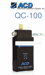 ACD qc-100 Instruction Manual