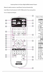 Epson BrightLink485wi Introductory Manual