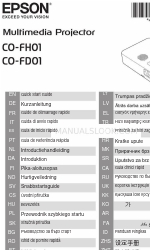 Epson CO-FH01 Посібник із швидкого старту