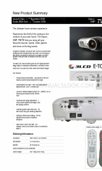 Epson dreamio EMP-TW700 Spezifikationen