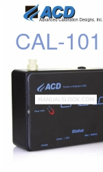 ACD CAL-101 Instruction Manual