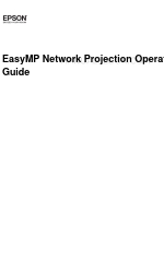 Epson EasyMP Network Projection Panduan Pengoperasian