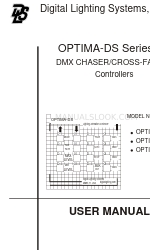Digital Lighting Systems OPTIMA-DS Series Benutzerhandbuch