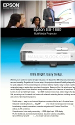 Epson EB-1880 Технічні характеристики