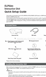 Epson EB-420  guide Manual de configuração rápida