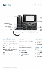 Cisco 8851 빠른 시작 매뉴얼