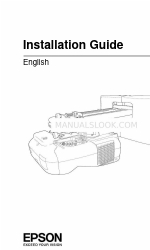 Epson EB-470 Manuale di installazione