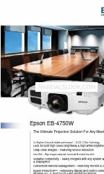 Epson EB-4750W 사양