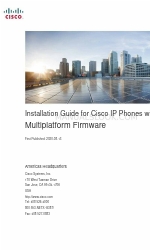 Cisco 8865 Manual de instalación