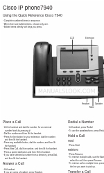 Cisco Cisco 7940 Referensi Cepat