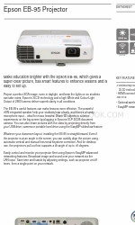 Epson EB-95 Datasheet