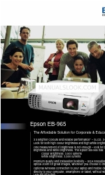 Epson EB-965 Product Specifications