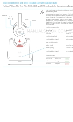 Cisco Cisco Headset 562 Manual de consulta rápida