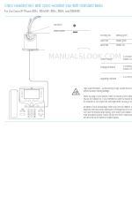 Cisco Cisco Headset 562 빠른 참조 매뉴얼