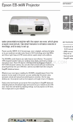 Epson EB-96W Datasheet