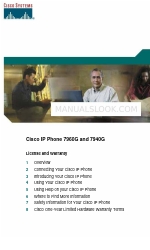 Cisco Cisco Unified IP Phone 7960G Phone Manual