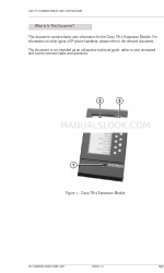 Cisco Expansion Module 7914 クイック・スタート・マニュアル