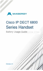 Cisco IP DECT 6823 Gebruikershandleiding