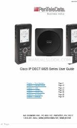 Cisco IP DECT 6825 사용자 설명서