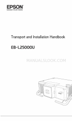 Epson EB-L25000U Manual de instalação