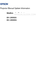 Epson EB-L30000U Manual