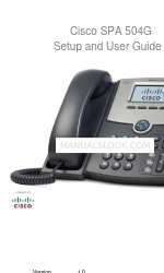 Cisco Small Business Pro SPA 504G Setup And User Manual