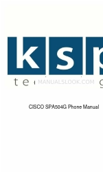 Cisco Small Business Pro SPA 504G Manual