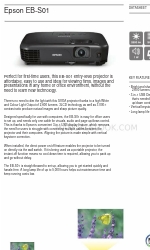 Epson EB-S01 Datasheet