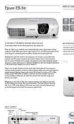 Epson EB-S9 Product Manual